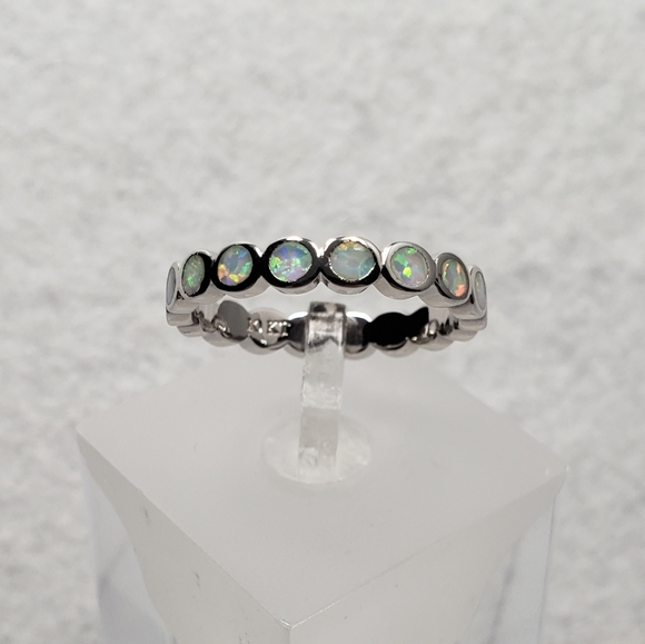 fstepka Jewelry - 10k Opal Eternity Band